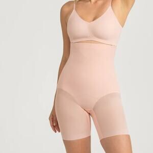 NWOT HONEYLOVE SuperPower Short Shapewear Rose Tan 3X Plus Size